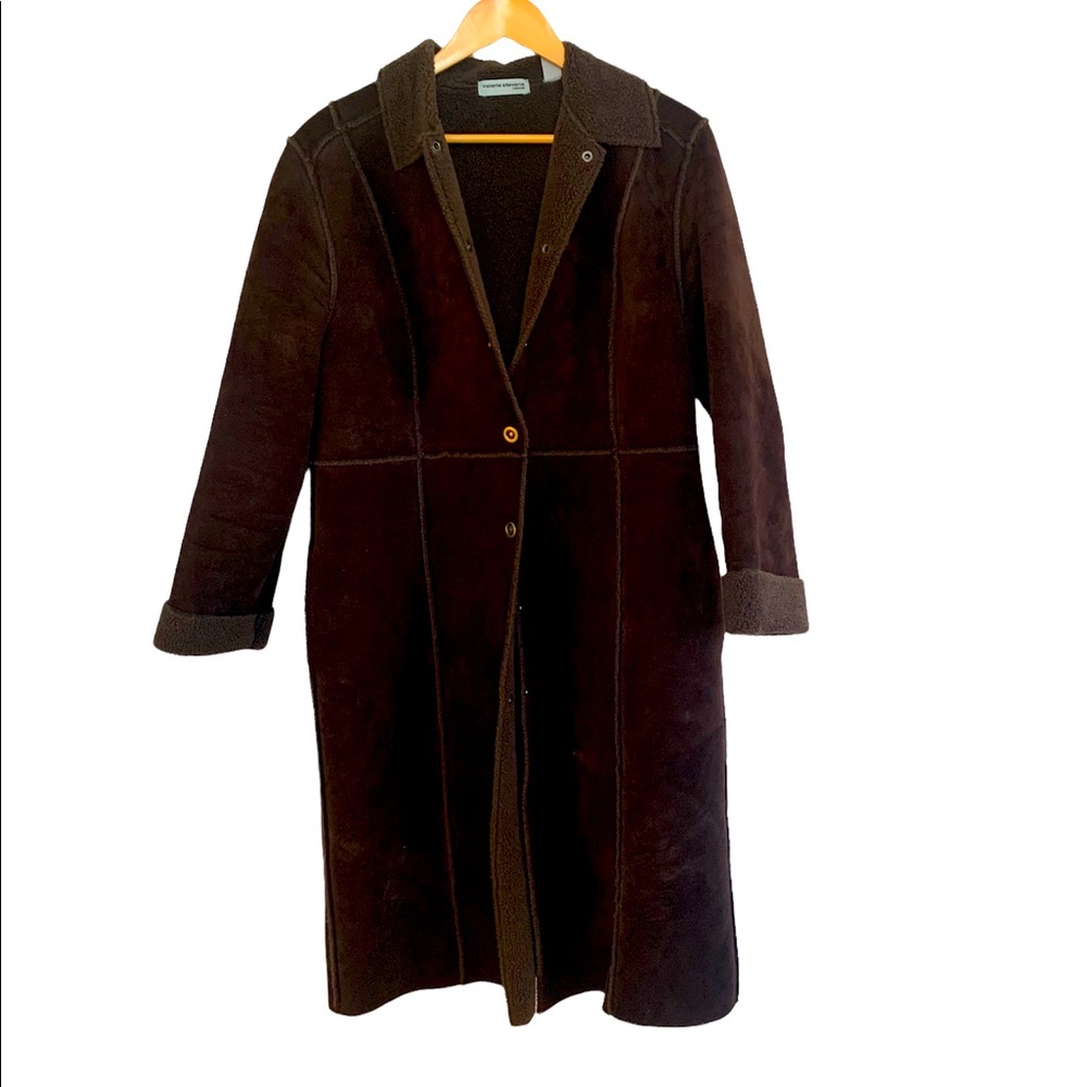 Long brown coat